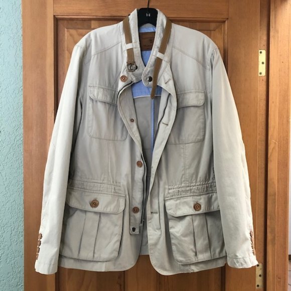 massimo dutti safari jacket